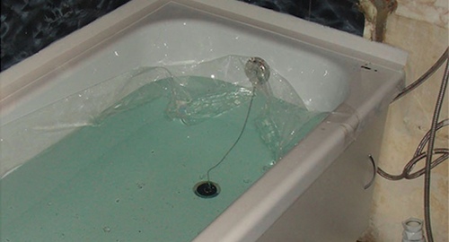 Установкой акрилового вкладыша | Запрудня